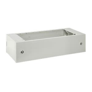 Pedestal de poliéster com vidro reforçado para invólucro PLM86 de abertura frontal IP44-IK10 RAL7035