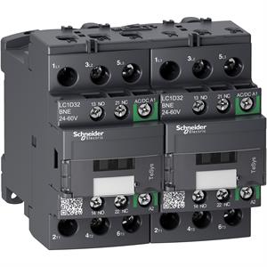 TeSys D reversing contactor - 3P - <= 440 V - 32 A AC-3 - 24...60 V AC/DC coil