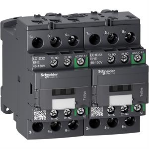 TeSys D reversing contactor - 3P - <= 440 V - 32 A AC-3 - 48...130 V AC/DC coil