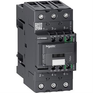 TeSys D contactor 3P 50A AC-3 up to 440V coil 24-60V AC/DC EverLink