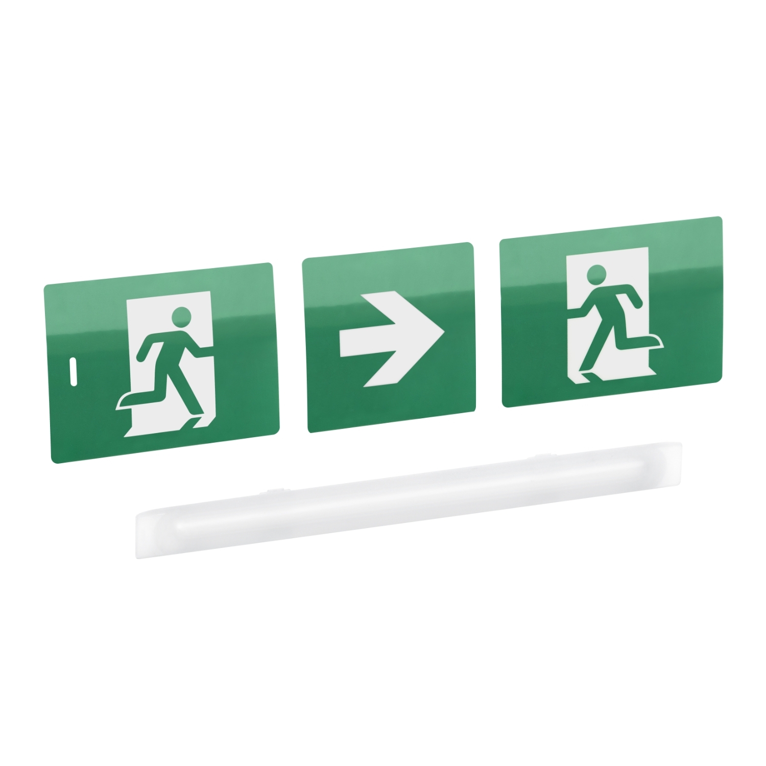 Kit de Sinalética de Saída, Exiway Light, rectangular, visibilidade de 20 m