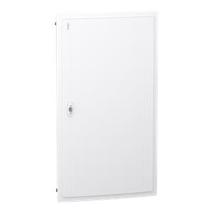 PrismaSet XS, Quadro 6 filas 24 módulos, porta branca, encastrar