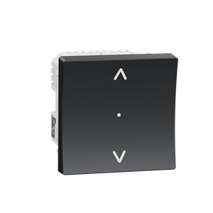 Nova Unica - Interruptor de estores Wiser - Antracite