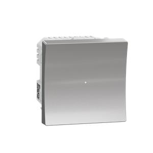 Nova Unica - Regulador de luz Wiser - botão de pressão - LED - Alumínio