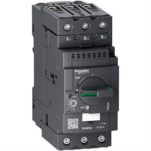 Motor disjuntor, TeSys GV3, 3P, 70-80 A, thermal magnetic, EverLink terminals