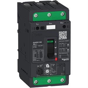 TeSys GV4 - disjuntor magneto-térmico - 115A 3P - com Everlink