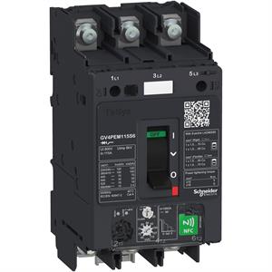 TeSys GV4 - disjuntor magneto-térmico multifuncional - 2A 3P - term. olhal