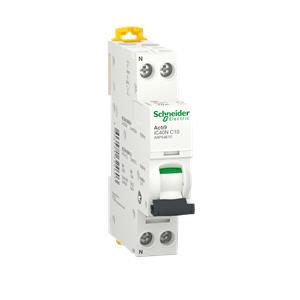 Acti9 iC40N - Disjuntor - 1P+N - 10A - Curva C - 6000A (IEC 60898-1) - 10 kA (IEC 60947-2)