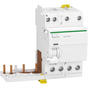 Acti9 Vigi iCG40 - Blocos diferenciais - 3P+N - 40A - 300mA - Classe A-SI