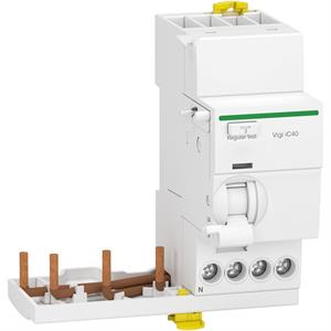 Acti9 Vigi iC40 - Bloco diferencial - 3P+N - 25A - 300mA - Classe AC