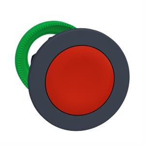 Boton flush vermelho cabeça