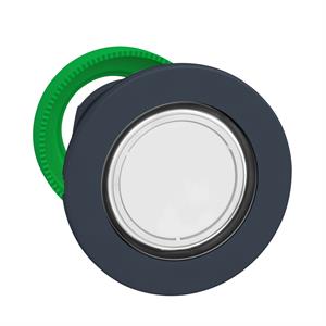 Flush mounted branco   luz piloto head for intecim al led