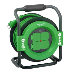 Thorsman - Cable reel 40m HO7RNF 3G1.5 IP44 Schuko