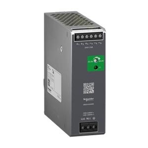 Fonte de alimentação regulada, 100-240v ac, 24v 5 a, monofásico, optimizado