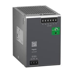 Fonte de alimentação regulada, 100-240v ac, 24v 20 a, monofásico, optimizado