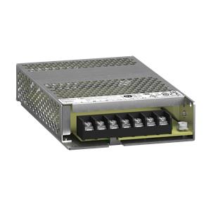 fonte de alimentação regulada, 100...240v ac, 24v 6.2a, monofásica, montaje en panel