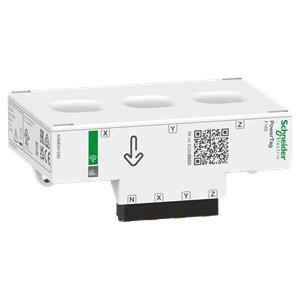 Sensor de energia sem fios PowerTag Flex 160 A 3P/3P+N montagem superior e inferior