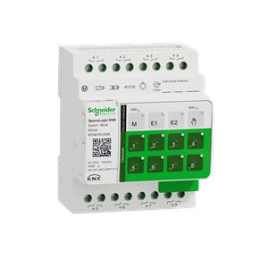 Spacelogic KNX Master Atuador Binário/Estores 8 C 10AX/16AC1