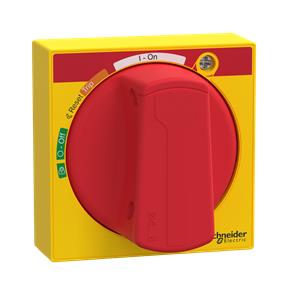 Comando rotativo Universal vermelho NSXm IP65