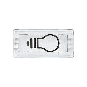 M-Elegance - Símbolos para tecla c/janela "luz" - Transparente