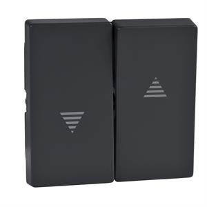 M-Elegance - Tecla para comando de estores - Antracite