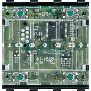Módulo de botão de pressão de knx, 2 elementos, System m