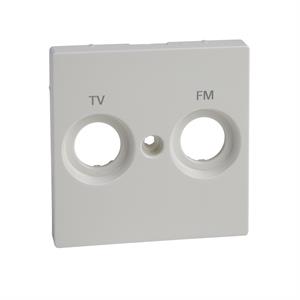 M-Elegance - Centro de tomada TV-FM - Branco brilhante