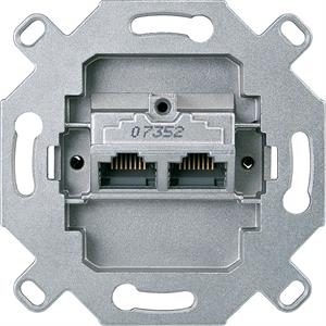 Tomada RJ45 8/8 - Cat 6 - Branco