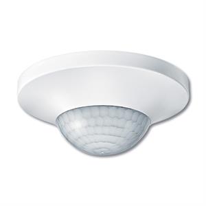 SENSOR DE PRESENCA COM REGULAGEM DE ILUMINACAO E RECEPTOR DE IR KNX. BRANCO POLA