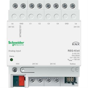 MODULO DE ENTRADA ANALOGICA KNX REG-K/4 GANG