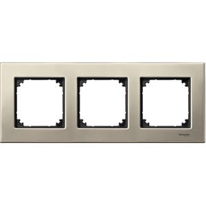M-Elegance - Quadro 3 elementos - Metal titânio
