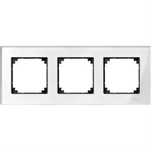 M-Elegance - Quadro 3 elementos - Vidro branco brilhante