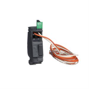 shunt trip (pre-wired) MX-208...240V AC 60Hz-220…240V AC 50Hz-277V~ 60Hz-250V DC