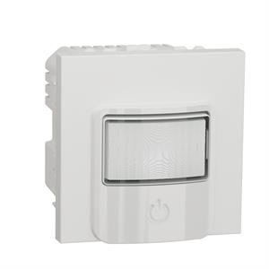 Detector de movimento com interruptor, Unica, 10A, Branco