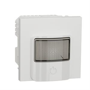 Nova Unica - Sensor de movimento Wiser com interruptor - 10A - Branco