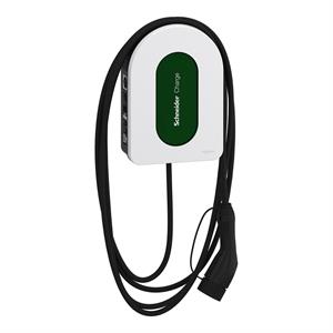 Estação de carregamento, Schneider Charge, 1P+N, com cabo 7m, 7,4kW, 32A