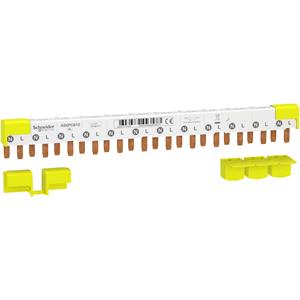 Acti9 iC40 - Pente de ligação 1P+N - 12 módulos - 80A