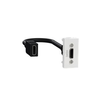 Nova Unica - Tomada HDMI 1 mód. - Branco