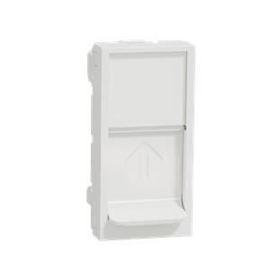 Nova Unica - Centro RJ45 Keystone/Systimax 1 mód. - Branco