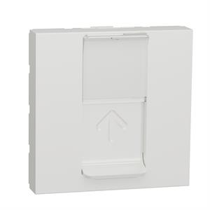 Nova Unica - Centro RJ45 Keystone/Systimax 2 mód. - Branco