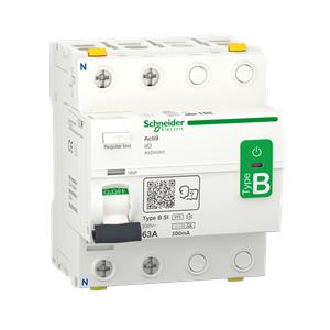 Acti9 iID - Interruptor diferencial - 2P - 63A - 300mA - Classe B-SI
