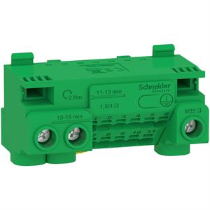 Resi9 - Borne terra 63A + kit junção 14 ligadores