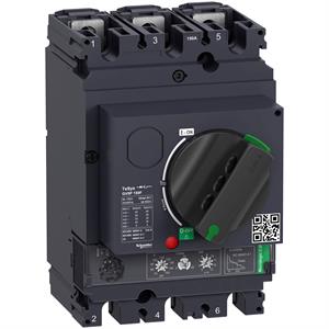 Disjuntor motor termomagnético TeSys GV5, 3P, 150 A, Icu 36kA