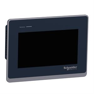 Ecrã tátil 7"W, 2Ethernet, USB host e dispositivo, 24VDC