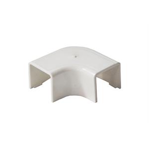 Dexson - ângulo plano 90° - 10x10 mm - ABS+PC - branco