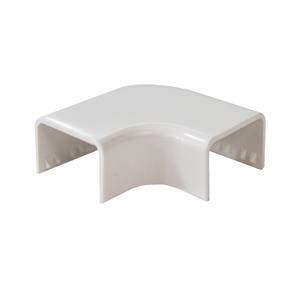 Dexson - ângulo plano 90° - 20x12 mm - ABS+PC - branco