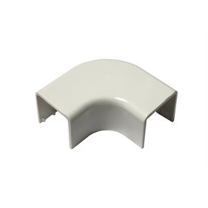 Dexson - ângulo plano 90°- 20x20 mm - ABS+PC - branco