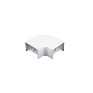 Dexson - ângulo plano 90° - 60x40 mm - ABS+PC - branco