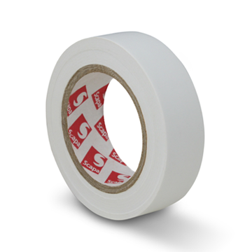 2702, 15mm x 25m, Cor BRANCA Fita Isoladora VDE PVC, SCAPA