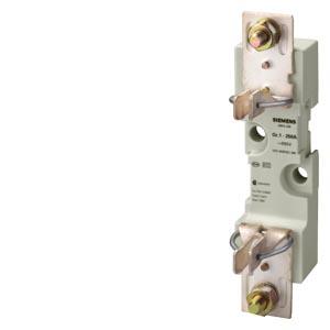 Adaptador para fusíveis para baixa tensão e alta potência tam. 1, de 1 polo 250A 690V (1000V) conexão plana